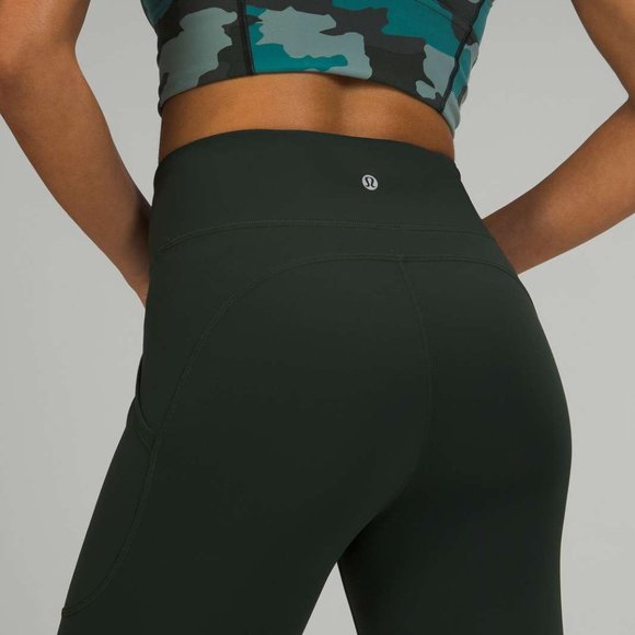 ISO Lululemon Invigorate High-Rise Tight 25" in Rainforest Green Size 6 - Picture 1 of 5